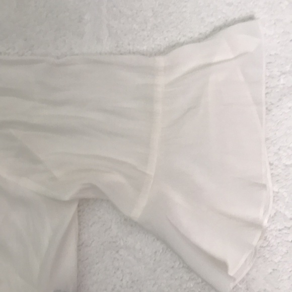 Mela Purdie Frill Bell Tee WhIte - Picture 5 of 7